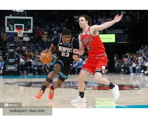 考沃德砍下24分助灰熊险胜公牛 吉迪三双难改败局